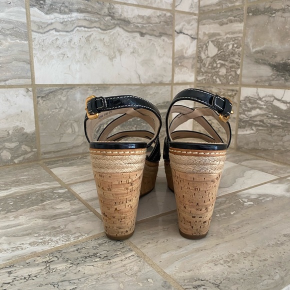 Prada Buckle Strap Wedge - Picture 4 of 5